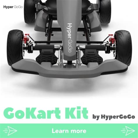 Hoverboard Go-Kart Kit – Transform Hoverboard into Go-Kart for Kids, Teenager, Adult – Grey – Oz ...