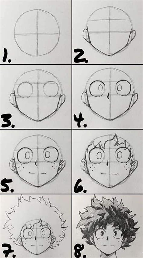 deku drawing | Character drawing, Anime art tutorial, Anime eye drawing