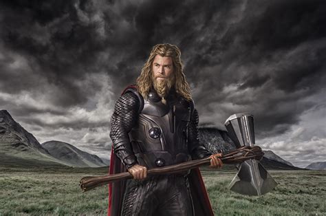 Chris Hemsworth As Thor In Endgame Wallpaper, HD Movies 4K Wallpapers ...