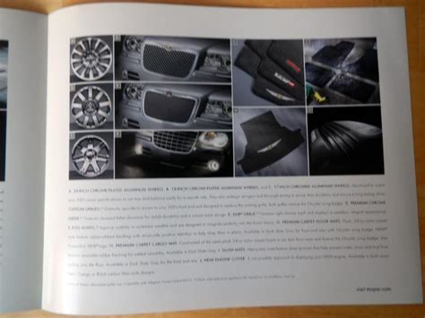 Purchase NEW 2008 CHRYSLER 300 ACCESSORIES BROCHURE in Clawson, Michigan, US, for US $4.99