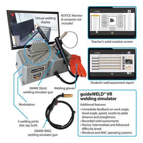 guideWELD® VR welding simulator - Realityworks