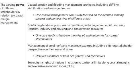 3. Managing coastal margins - THE GEOGRAPHER ONLINE