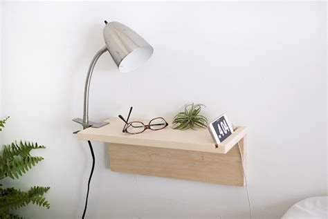 DIY Floating Nightstand - The Merrythought