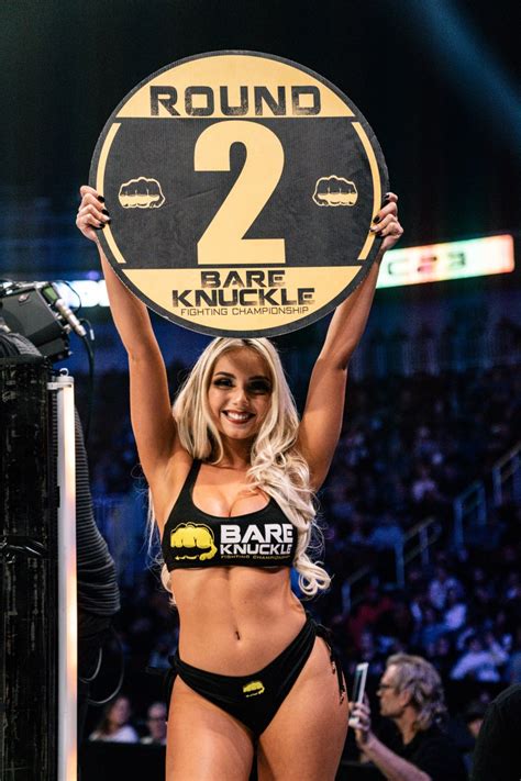 BKFC 23 ring card girl | MMA Junkie