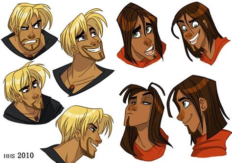 Headshots by VixieArts | Character design, Cartoon design, Concept art characters