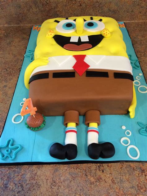 Spongebob Cake - CakeCentral.com