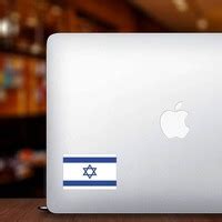 Israel Flag Sticker Shipped Fast & Free!