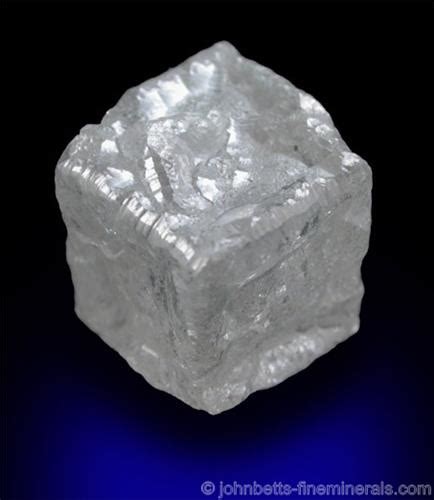 Cubic White Diamond Crystal - The Mineral and Gemstone Kingdom