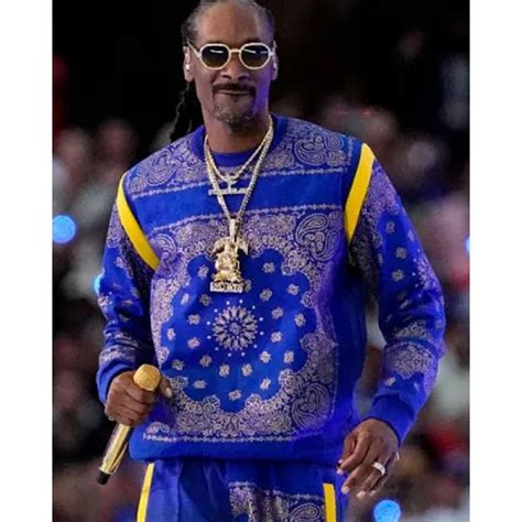 Snoop Dogg Super Bowl Halftime Tracksuit