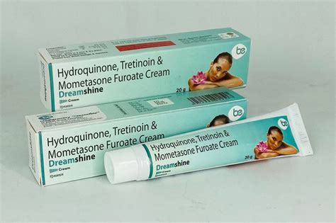 Dreamshine Hydroquinone Tretinoin and Mometasone Furoate Cream, Packaging Type: Tube, Packaging ...