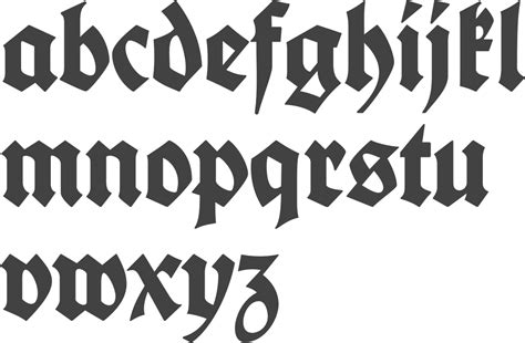 MyFonts: Blackletter typefaces | Myfonts, Typeface, Lettering