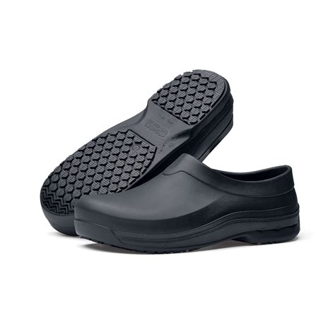 Shoes for Crews Radium Unisex Black EVA?Rubber Clogs, Slip Resistant and Water Resistant Work ...