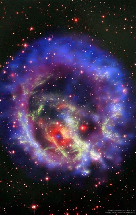 APOD: 2018 September 30 - The Lonely Neutron Star in Supernova E0102 72.3