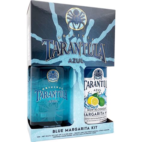 Tarantula Azul Tequila Gift Set with Blue Margarita Mix | GotoLiquorStore