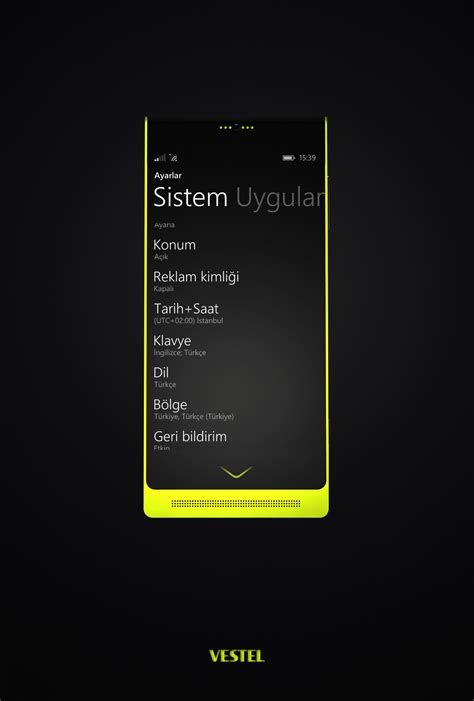 Vestel Smartphone Design on Behance