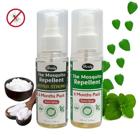 Strong & Super Strong Mosquito Repellent Combo Pack - Herby