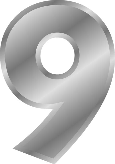 Numeral,nine,9,number 9,digit - free image from needpix.com