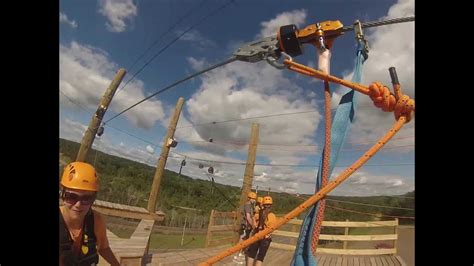 Trollhaugen ZipLine AdventurePark VD08 - YouTube