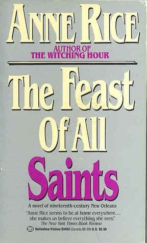 The Feast of All Saints | Vampire novel, Book worth reading, Books