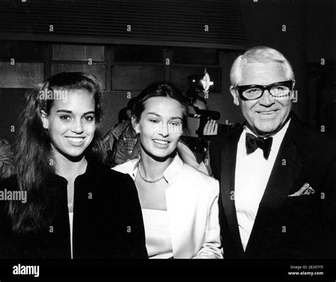 Cary Grant With Wife Barbara Harris And Daughter Jennifer Grant 10/1981 Credit: Ralph Dominguez ...