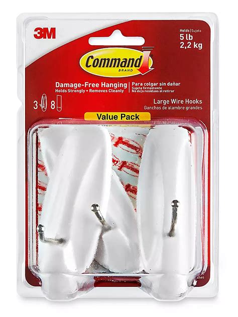 3M 17069 Command™ Wire Hooks - Large S-25351 - Uline