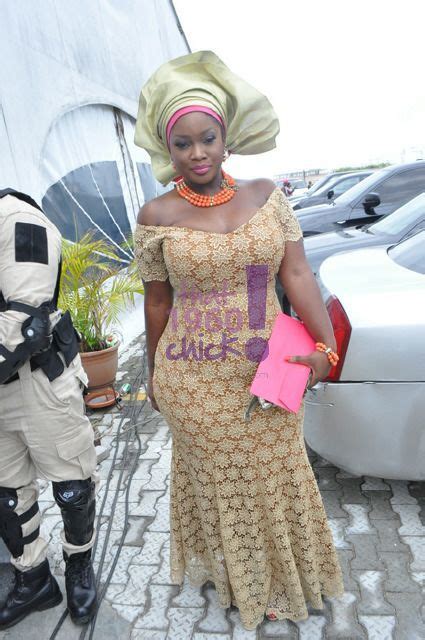 Nigerian Female Celebrities Wearing Native Outfits ~ African fashion, Ankara, kitenge, Kente ...