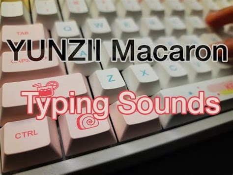 Mechanical Keyboard Typing Sounds - YouTube