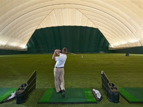 Indoor golf at Turning Stone Sportsplex