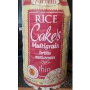 Forrelli Rice Cakes, Multigrain: Calories, Nutrition Analysis & More ...