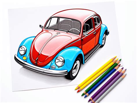 50 Car Coloring Pages: Free Printable Sheets