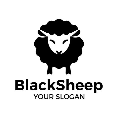 Sheep Logo Sheep Logo Template Black Sheep Logo - Etsy