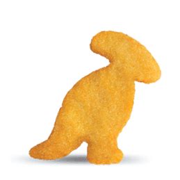 Gluten Free Dinosaur shaped Nuggets - Golden Platter