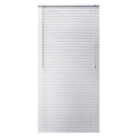 Aleko Products Smooth White Vinyl Horizontal Window Blinds - Walmart.com