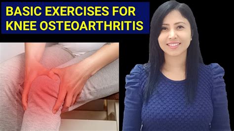 EXERCISES FOR KNEE OSTEOARTHRITIS|KNEE OA EXERCISES |HINDI| 2024, # ...