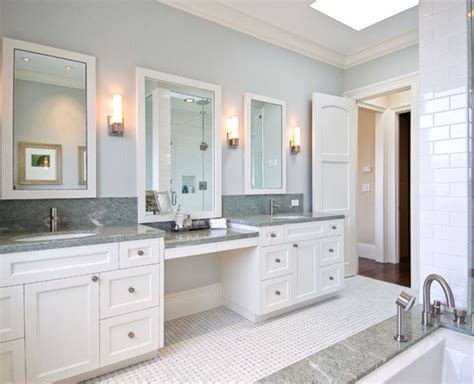 Masters Bathroom Vanity / 28 Before and After: Budget Friendly Bathroom Makeovers to ... / See ...