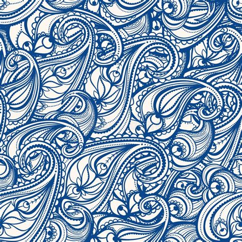 Blue Paisley Royalty Free Stock Image - Image: 31905246