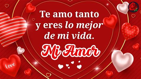 Te amo tanto amor de mi vida ¡Para ti este lindo mensaje de amor ...