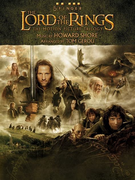 The Lord of the Rings Trilogy: Piano Book: Howard Shore | Sheet Music