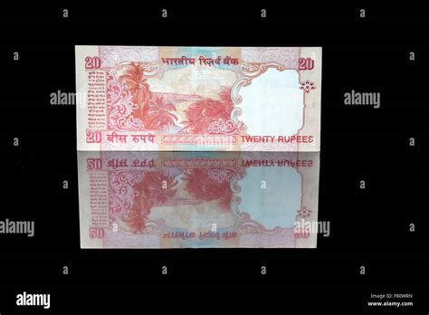 Indian twenty rupee note hi-res stock photography and images - Alamy