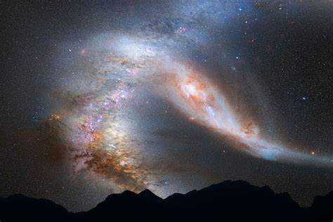 The Milky Way and Andromeda Galaxies Are Set to Collide in 4 Billion ...