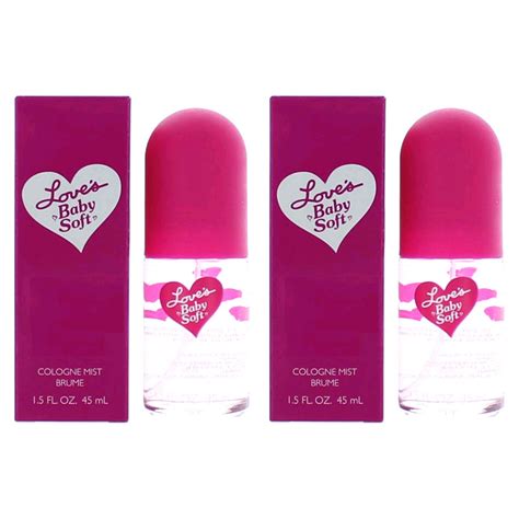 LOVE'S BABY SOFT by DANA WOMEN 1.5 oz (45 ml) Cologne Mist Spray 1 or 2 ...