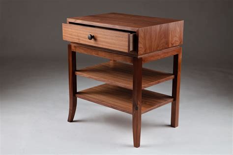 Handmade Walnut Nightstand by Bernwood Custom Design | CustomMade.com