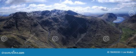 Scafell Pike, the Lake District Stock Photo - Image of outdoors ...