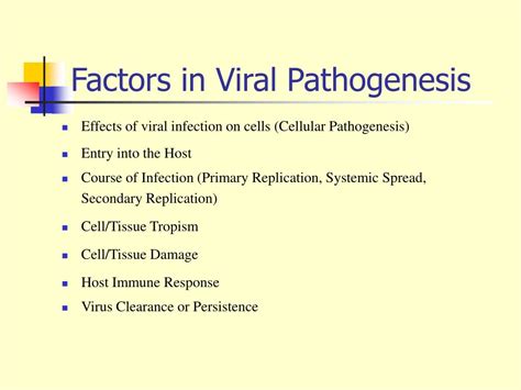 PPT - Viral Pathogenesis PowerPoint Presentation, free download - ID:219663