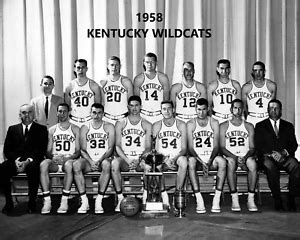 1958 KENTUCKY WILDCATS TEAM 8X10 PHOTO PICTURE NCAA BASKETBALL | eBay