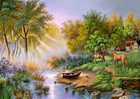 World Of Adam: COOL NATURE PAINTINGS