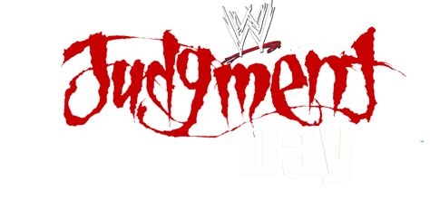 WWE Judgment Day 2000-2001 Logo by Voltron5051 on DeviantArt