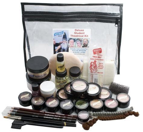 Deluxe Student Theatrical Makeup Kit Light/Fair - Walmart.com