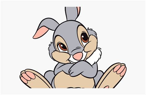 Bambi Clipart Thumper - Thumper Bambi Png, Transparent Png - kindpng