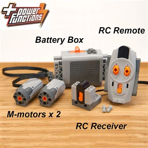 LEGO Power Functions Battery Box M Motor IR Receiver Controlled Remote RC Pack | eBay